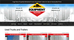 Desktop Screenshot of equipmentsolution.com