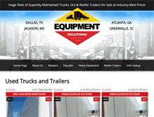 Tablet Screenshot of equipmentsolution.com